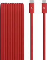 Beats 240W USB-C to USB-C Braided Cable (3 m ) - Rapid Red - MHX94ZM/A