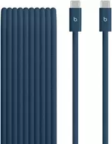 Beats 240W USB-C to USB-C Braided Cable (3 m ) - Nitro Navy - MHX84ZM/A