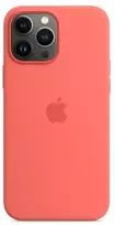 Dėklas MM2N3ZM/A Apple Silicone Magsafe Cover for iPhone 13 Pro Max Rožinė Pomelo (Damaged Package) (Pažeista pakuotė)