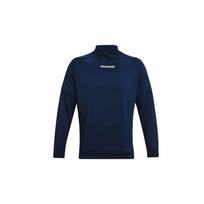 Under Armour Terry Evolution Letter Logo Print Casual Breathable Training Sweatshirt Men sweatshirt Dark-Blue 1366482-408 L