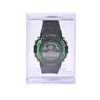 Skaidrus plastikinis kvadratinis laikiklis Smart Electronic Watch ekrano apsauginė dėžutė, skirta studentų dovanoms skaidri