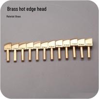 Electric Heating Edge Press Tool for DIY Leather Crafts Single Side