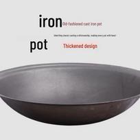 GOWKE Traditional Cast Iron Wok