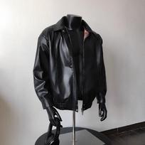 Unisex High-End Plaid Leather Jacket - Double-Sided, Versatile, Autumn/Winter Collection XL (65-70 kg)