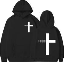Harajuku Aesthetic Christian Jesus Church Hoodie Bible Verse God Loves You Hooded Men Women Vintage Sweatshirts S