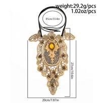 Gypsy Lace Flower Spider Pendant Choker Necklace Grunge Jewelry Carnival Halloween Jewelry Accessories