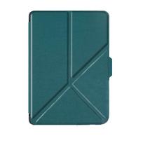Dėklas Kobo Clara Colour ( Išleidimas,Modelis N367) - Lengvas PU odos miego dėklas Kobo N367, automatinio miego/budinimo funkcija Clara COLOUR (6inch) tamsiai žalia spalva