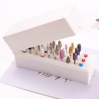 Bits Holder Holes Manicure Tools for Grinding Heads balta