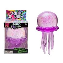 Confirmed Needoh Fuzz Ball Jellyfish Squishy  Series Various Colors Cute Jellyfish Scale Ratio Modeling Stress Relief Relax Fun Toy