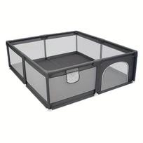 Indoor Baby and Toddler Playpen Protective Fence Dark Gray 1.2m x 1.2m gray