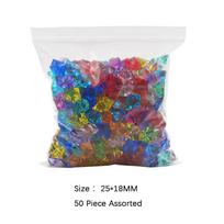 50PCS Acrylic Ice Rocks Crystals Gems Fake Pirate Treasure Toy Diamonds Kids Birthday Party Favors Vase Fillers For Home Decor