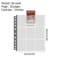 Kpop A4 Photo Card Binder Photo Album Collect Book Large Capacity Photocard Binders Book Binding Machine Photo Card Storage white