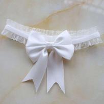 Lace Women'S Bow Elastic Thigh Ring Sexy Lingerie Night Club Lolita Leg Ring Stockings