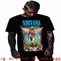 26 NIRVANA IN UTERO GRUNGE PUNK ROCK T SHIRTS MEN'S SIZES Unisex T-Shirt S įvairiaspalvis