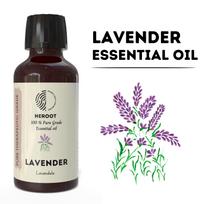 Levandų eterinis aliejus – Grynas aliejus, Švelnus gėlių žolelių aromatas, Natūralus kvapas Volume=10ml
