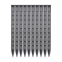 10PCS Plastic Plant Aeration Tubes Improve Soil Air Circulation Prevent Root Rot Plant Drainage Pipes Breathable juoda