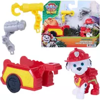 Spin Master Paw Patrol ir dinozaurai Figūrėlė Marshall su gelbėjimo priekaba ir priedai Dino Film