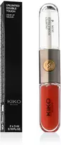 KIKO MILANO Unlimited Double Touch Liquid Lip Colour (113 Satin Coral) 2 x 3 ml