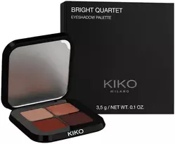 KIKO MILANO Bright Quartet Eyeshadow Palette (03 Burgundy Variations) 3,5 g