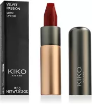 KIKO MILANO Velvet Passion Matte Lipstick (346 Intense Raudona) 3,5 g