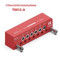 MAZHA Round Bar Drill Positioner 3.175mm Bit Locator T0012-A MAZHA T0012-A Drill Bit Positioning Module