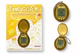 Bandai TAMAGOTCHI ORIGINAL WITH CASE - Geltonas