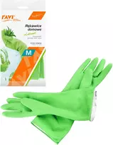 Lateksa mājsaimniecības cimdi ar alveju M 1 pāris 12.5 x 2 x 26.5 00915 Simple Solution 00915 (5906900009158)