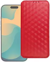 Oem Dėklas su klapką na Xiaomi 17 Cubic Book raudona