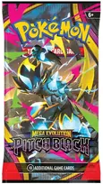 Kolekcionuojamos Kortelės - Pokémon Mega Evolution Pitch Juodas Booster Bundle 6 Packs