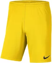 Šortai vaikams Nike Dry Park III NB K geltona BV6865 718 (L)