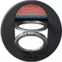Magnetic holder PITAKA MagEZ Grip 3 MagSafe California Dream skirtas phone sunset juodos spalvos
