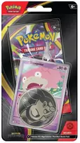 Kolekcionuojamos Kortelės - Pokémon Mega Evolution Pitch Juodas Checklane Blister with Slowpoke Card and Coin