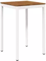 Sodo Baro Stalas Natūrali ir Balta 70 x 68,5 x 105 cm