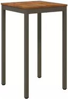 Sodo Baro Stalas Natūralus ir kava 60 x 60,5 x 105 cm