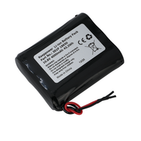 Keeppower 3S1P - 18650 - 4000mAh - 10,8 V - 11,1 V ličio jonų akumuliatorių blokas su BMS apsauga ir kabelio jungtimi