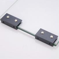 Glass Clip aluminum alloy right angle Rustproof corner groove T-cross L-type glass clip ceramic tile fish tank fixing clips -Style 1