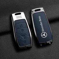 2025 Naujo automobilio išmaniojo nuotolinio rakto dėklas Dangtelis Apsauginis Korpusas Mercedes Benz A C E S G Klasės GLC CLE CLA W177 W205 W213 W222 X black