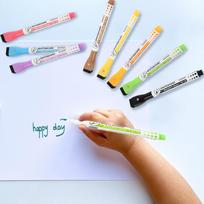 Magnetic Whiteboard Markers, 8 Count Colorful Fine Tip ThinMarkers With Eraser For Home  School Supplies 2ml One Size