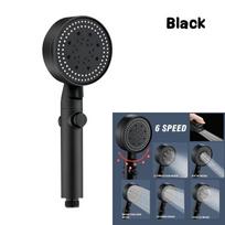 Nauji 6 režimai didelio srauto didelio srauto lietaus dušo galvutė 230 mm apvali aukšto slėgio viršutinė purškiama lietaus dušo galvutė vonios kambario priedai