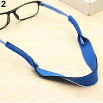 Sports Neck Cord Strap Sunglasses Eye Reading Glasses String Lanyard Holder mėlyna