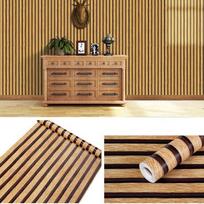 Waterproof Wall Stickers 45cm Width Moisture-proof Foam Wall Stickers 10m Length Peel and Stick PVC Wall Sticker Home Decoration 45cm-17.72in--10m
