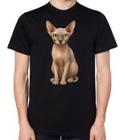 Sphynx Cat Unisex T-Shirt S įvairiaspalvis