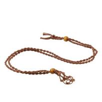 DIY Necklace Cord Braided Hand-woven Crystal Necklace Holder Length Adjustable Wax Rope Braided Necklace Cord kava