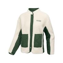 Skechers Casual Loose Warm Comfortable Versatile Fleece Jacket Women outerwear P425W210-00PS S