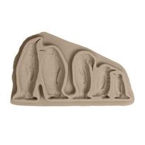 Penguins Family Sugar Chocolate Cake Fondant Mold Diy Baking Manual Biscuits Mold Food Grade Silicone Fondant Mould 1