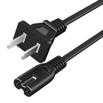G.C.X 2-Pin Universal AC Power Cord 1m
