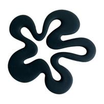 Flower Shape Silicone Coaster Heat Resistant Placemat for Hot Cups Pots Non-Slip Kitchen Table Mat for Home