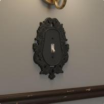 Ornate Light Switch Plate Easy Installation Baroque Wall 3D Relief Vintage Style V969-a