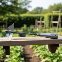 Triangle Hoe Hollow LaborSaving Long Handle Garden Weeder for Farmers, Gardeners, Farm, S