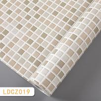 Waterproof Mosaic Tile Sticker - Self-Adhesive & Oil-Proof for Kitchen & Bathroom Walls Width 61cm per meter